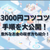 毎日3000円コツコツ稼ぐ手順を大公開！意外なお金の稼ぎ方も紹介！